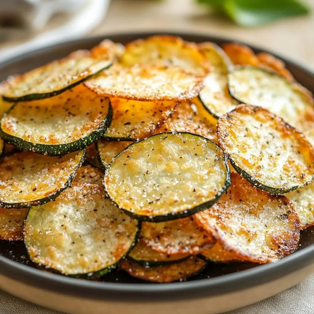 Knusprige Zucchini-Chips aus dem Air Fryer