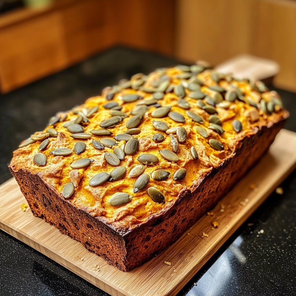 Einfaches Kürbisbrot