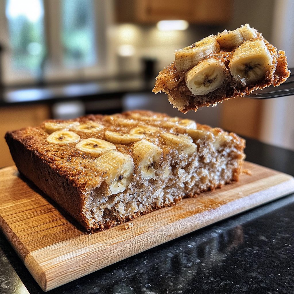 Bananenbrot aus reifen Bananen