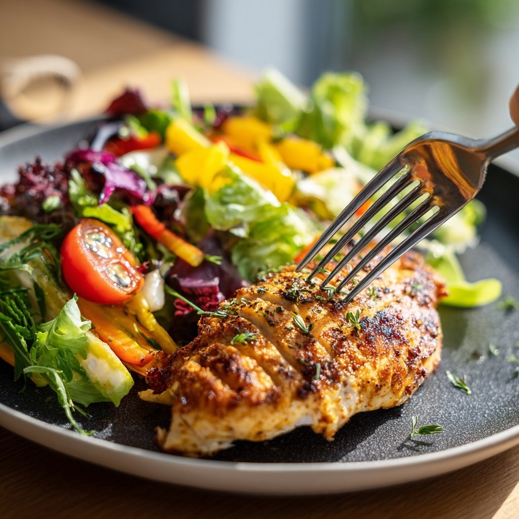 Mittagessen leicht und gesund