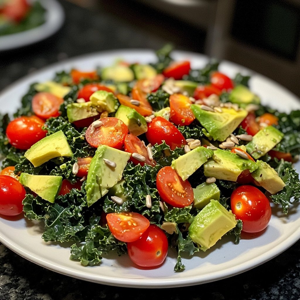 Wholesome Kale Delight – Frischer Salatgenuss