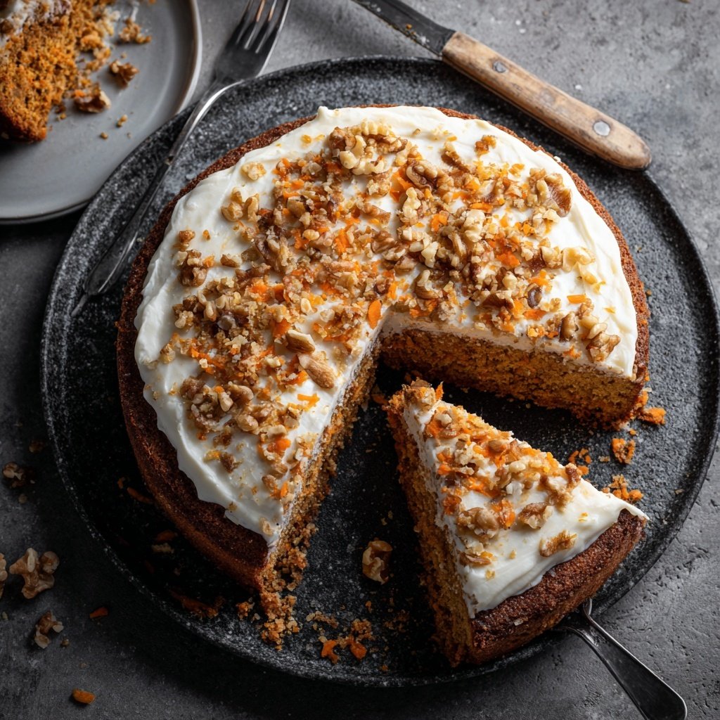 Karottenkuchen Mit Vollkorn Mehl