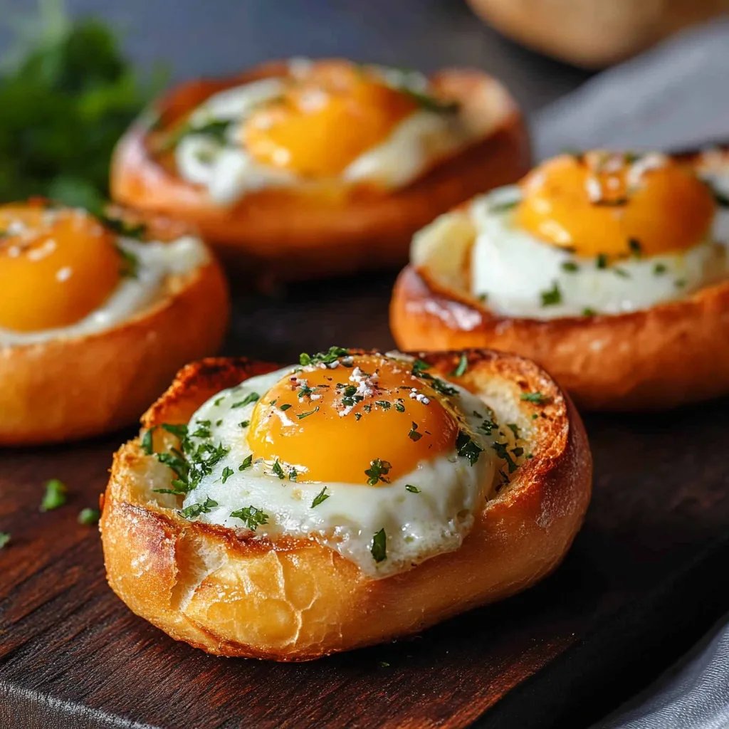 Gefüllte Frühstücksbrötchen