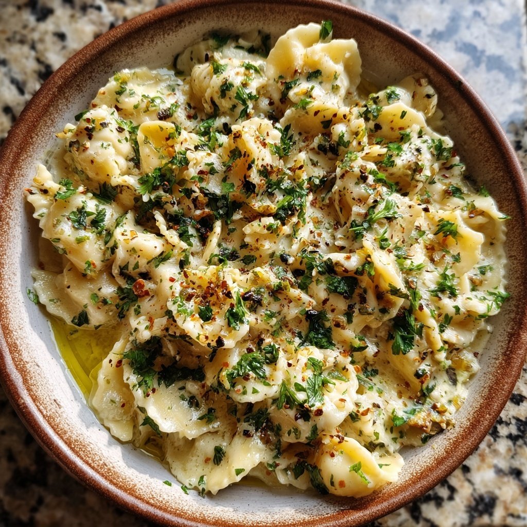 Schnell & Einfach 15-Minuten Knoblauchpasta