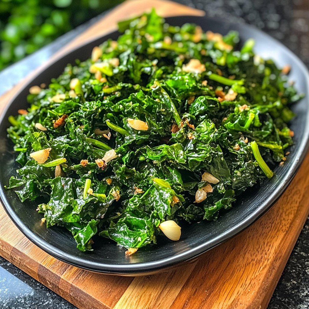 Gebratener Grünkohl