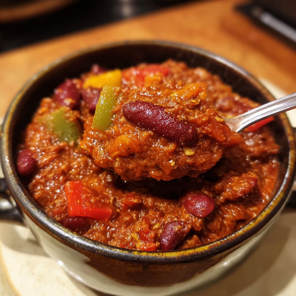 Chili sin Carne mit Bohnen