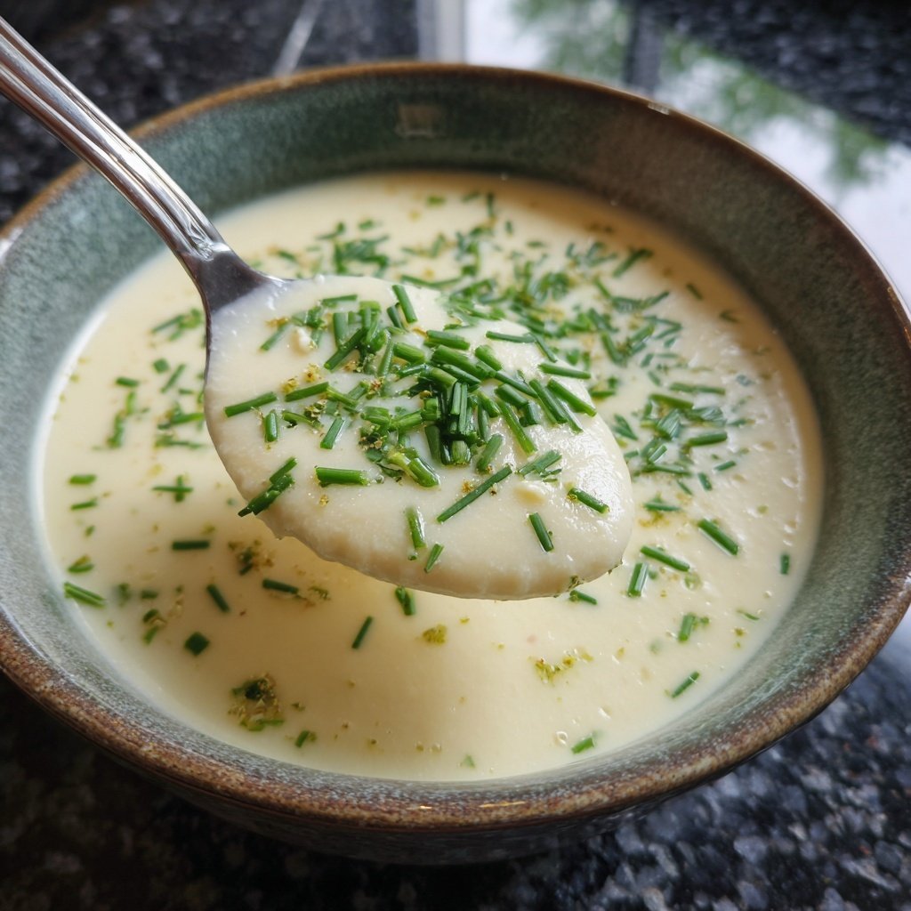 Blumenkohlsuppe fein püriert
