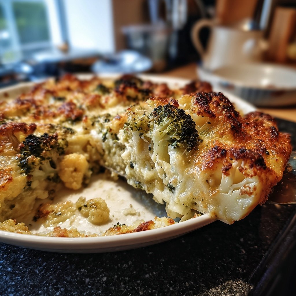 Gemüseauflauf mit Brokkoli