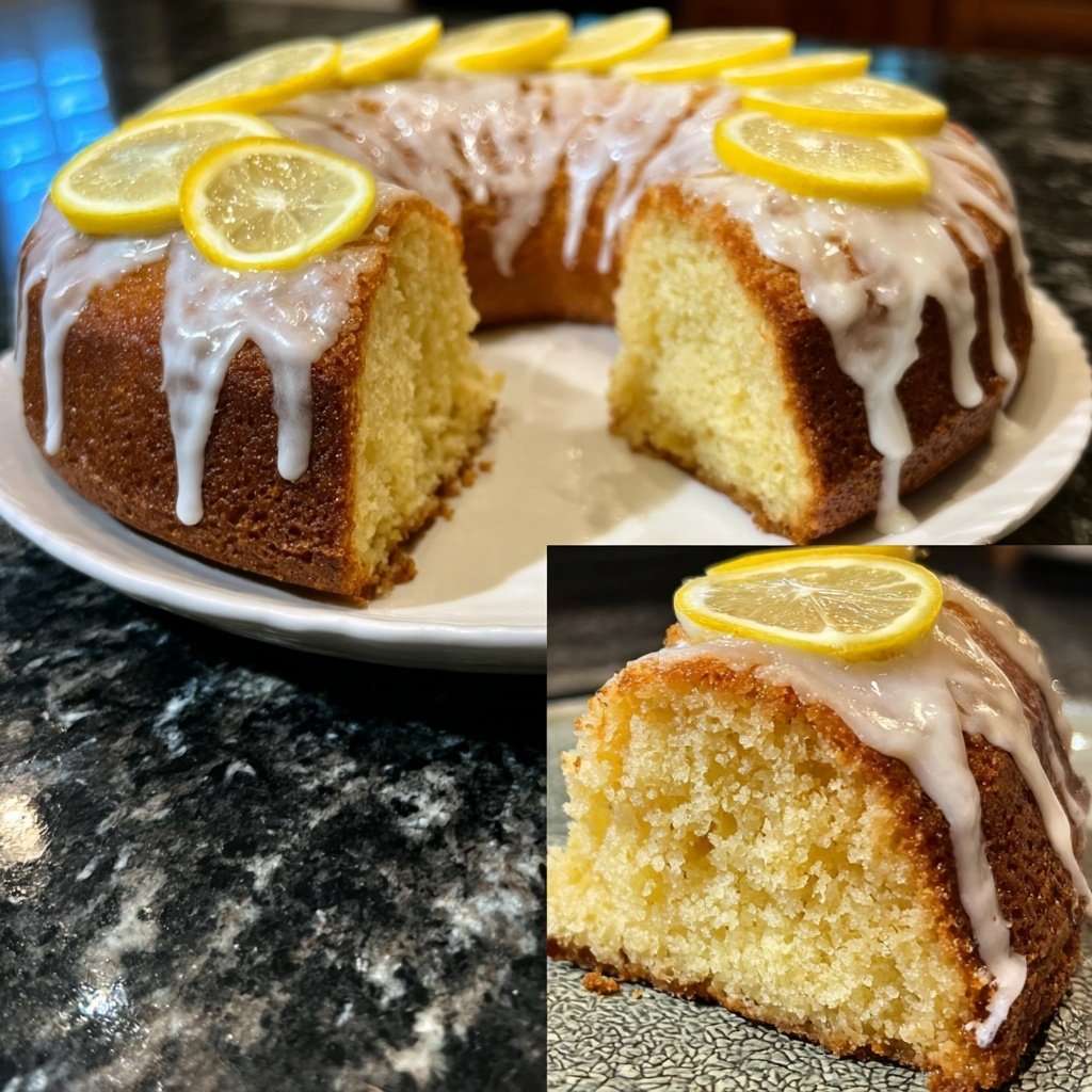 Saftiger Zitronenkuchen