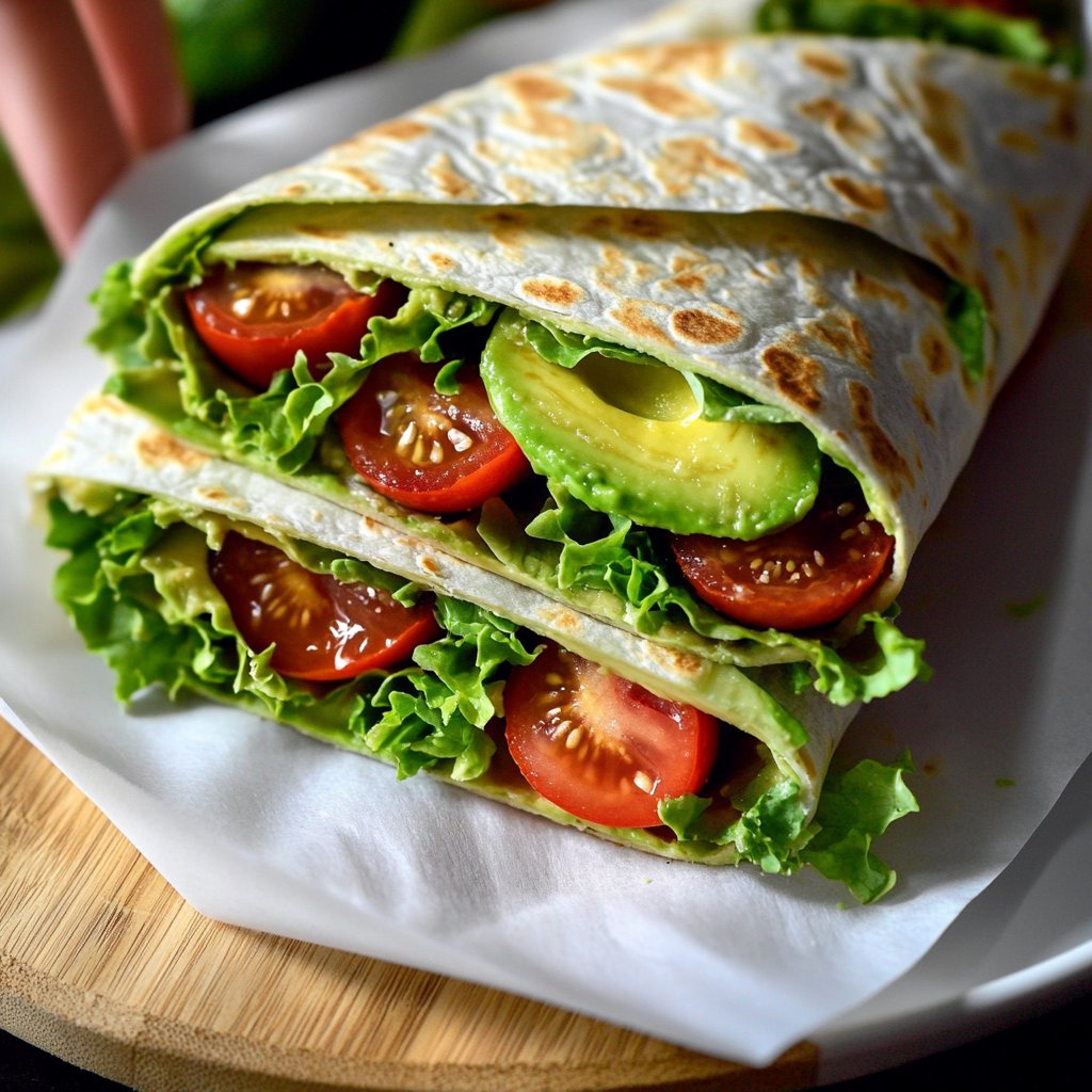 Wraps mit Avocado