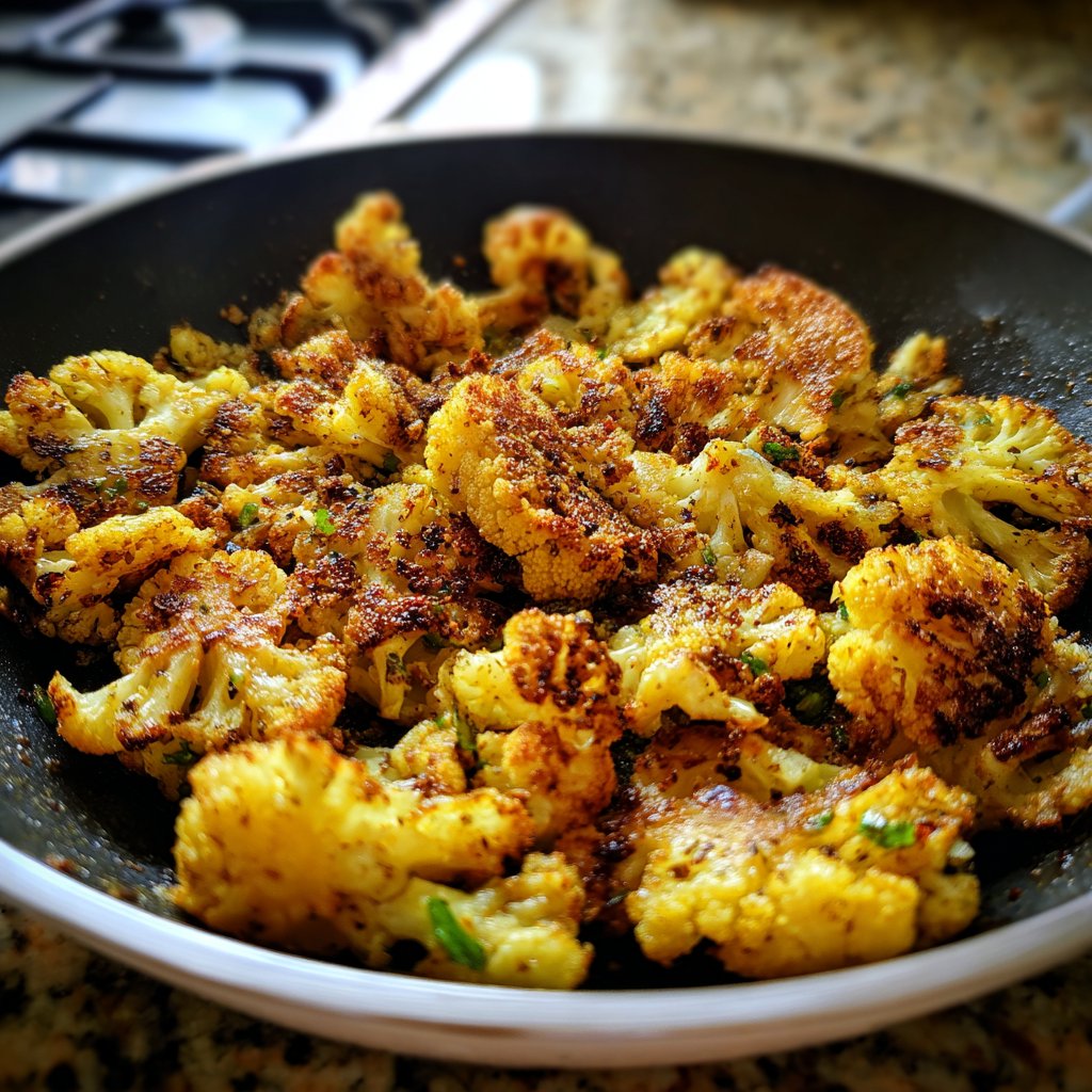 Blumenkohlpfanne mit Kreuzkümmel