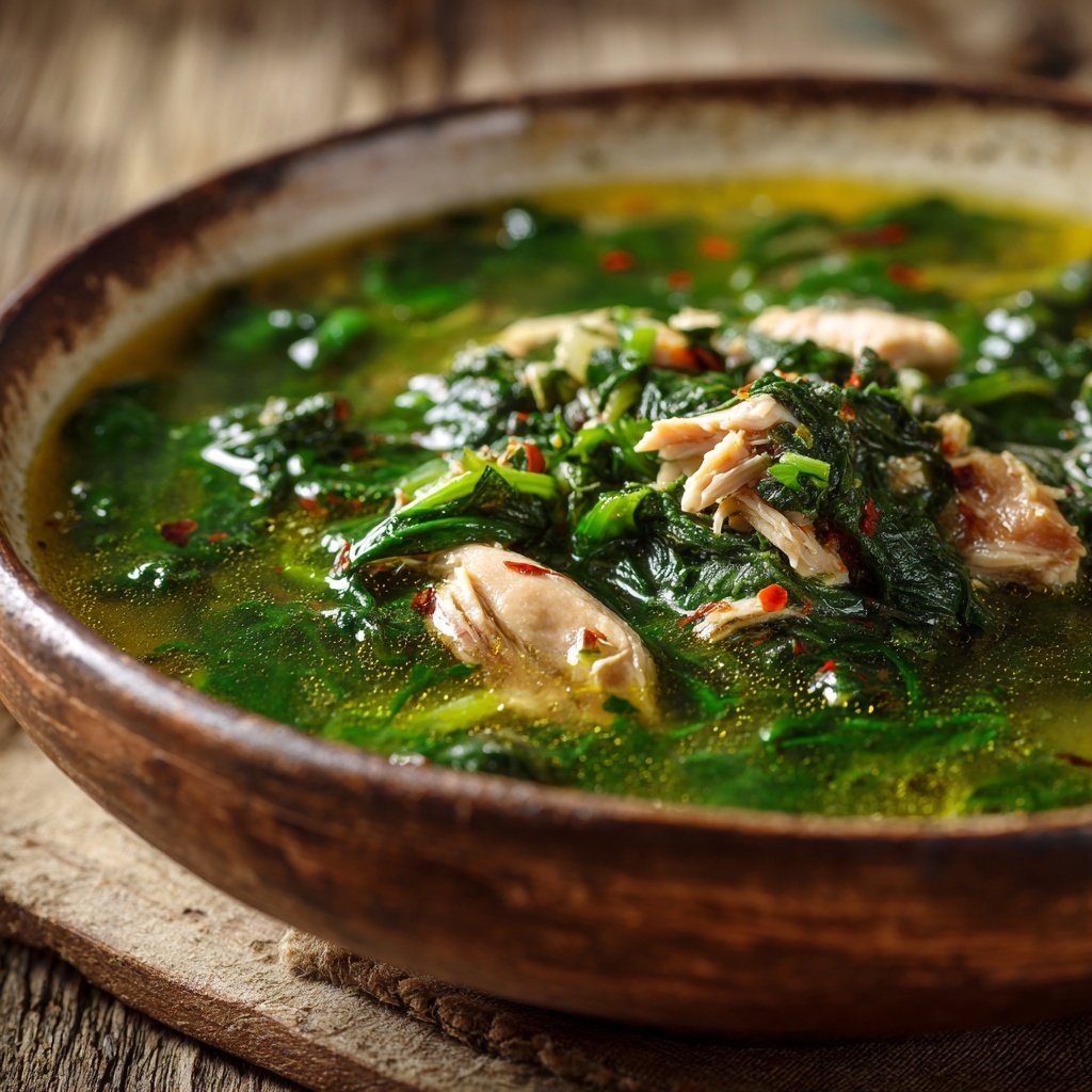 Kalorienarme Hähnchen Suppe