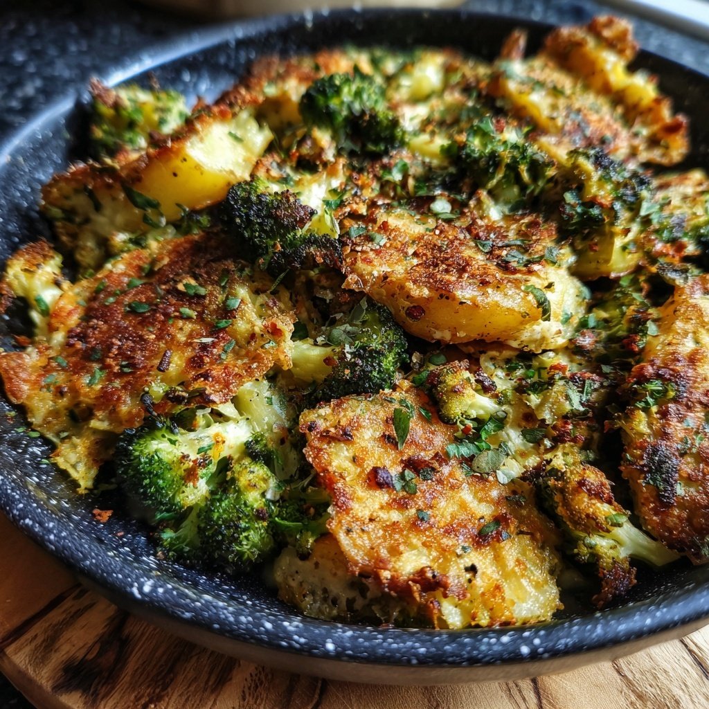 Brokkoli Kartoffel Pfanne Mit Kräutern